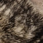 WOOOL Schapenvacht - Classic Wit Zwart Moeflon (Close)