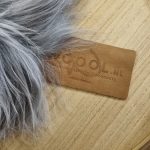 WOOOL Schapenvacht - IJslands Grijs (Label)