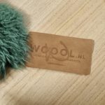 WOOOL Schapenvacht - Australisch Groen (Label)