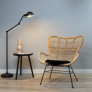 WOOOL Schapenvacht Chairpad - Australisch Zwart (Main)