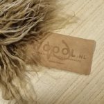 WOOOL Schapenvacht - IJslands Bruin CURLY (Label)