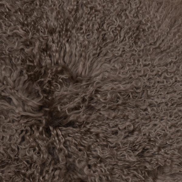 WOOOL Schapenvacht - Tibetaans Taupe (Close)