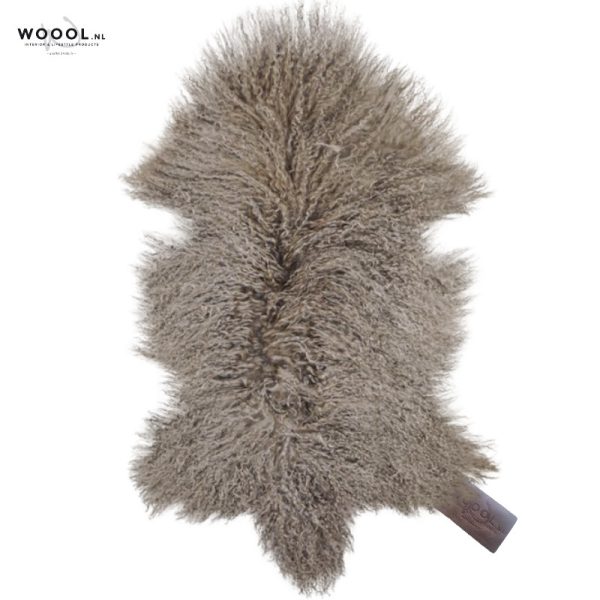WOOOL Schapenvacht - Tibetaans Taupe (Webshop)