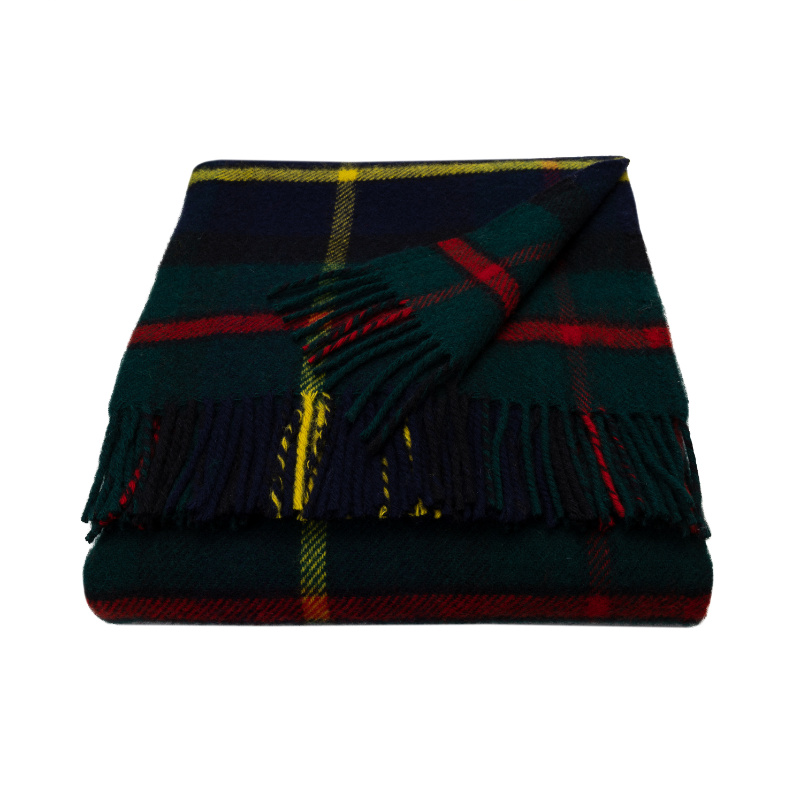 WOOOL Deken - TARTAN (Hunting McLeod) (Front) WOOOL Deken - TARTAN (Hunting McLeod) - Afbeelding 1