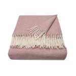 WOOOL Plaid - BEEHIVE (Dusky Pink)