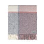 WOOOL Plaid - BLOCK CHECK (Charcoal & Dusky Pink) - Afbeelding 2