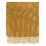 WOOOL Plaid - CALEDONIA (Okergeel) - Afbeelding 2