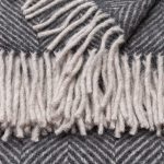 WOOOL Plaid - STELLA (Charcoal & Silver) - Afbeelding 3