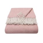 WOOOL Plaid - STELLA (Dusky Pink)