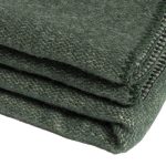 WOOOL Deken - Zelandia LUX (Groen) - Afbeelding 3
