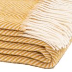 WOOOL Plaid - Manhattan (Geel) - Afbeelding 3