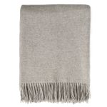 WOOOL Plaid - Merino Double Face (Licht Grijs)