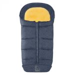 Schapenvacht Voetenzak - Comfort 2-in-1 (Donker Blauw)