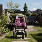 WOOOL Schapenvacht 2-in-1 Kinderwagen Buggy - WOOLA (Paars) - Afbeelding 3