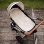 WOOOL Schapenvacht 2-in-1 Kinderwagen Buggy - WOOLA (Wit) - Afbeelding 2