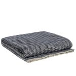 WOOOL Plaid - Cotton Herringbone (Navy) - Afbeelding 2