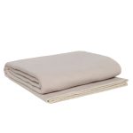 WOOOL Plaid - Fleece LUX (Oatmeal)