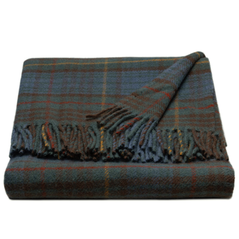 Woool2026 WOOOL Deken - TARTAN (Antique Hunting Stewart) - Afbeelding 1