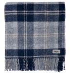 WOOOL Deken - TARTAN (Navy Bannockbane) - Afbeelding 2