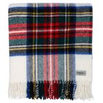 WOOOL Deken - TARTAN (Dress Stewart) - Afbeelding 2