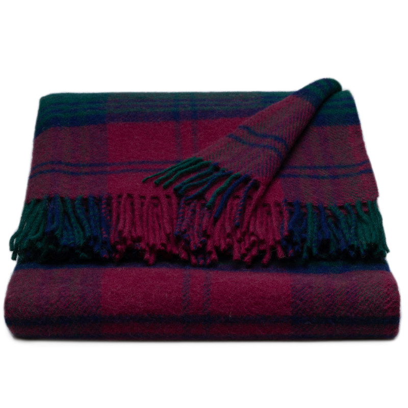 Woool2026 WOOOL Deken - TARTAN (Lindsay) - Afbeelding 1