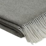 WOOOL Plaid - CASHMERE Classic (Mosgroen) - Afbeelding 3