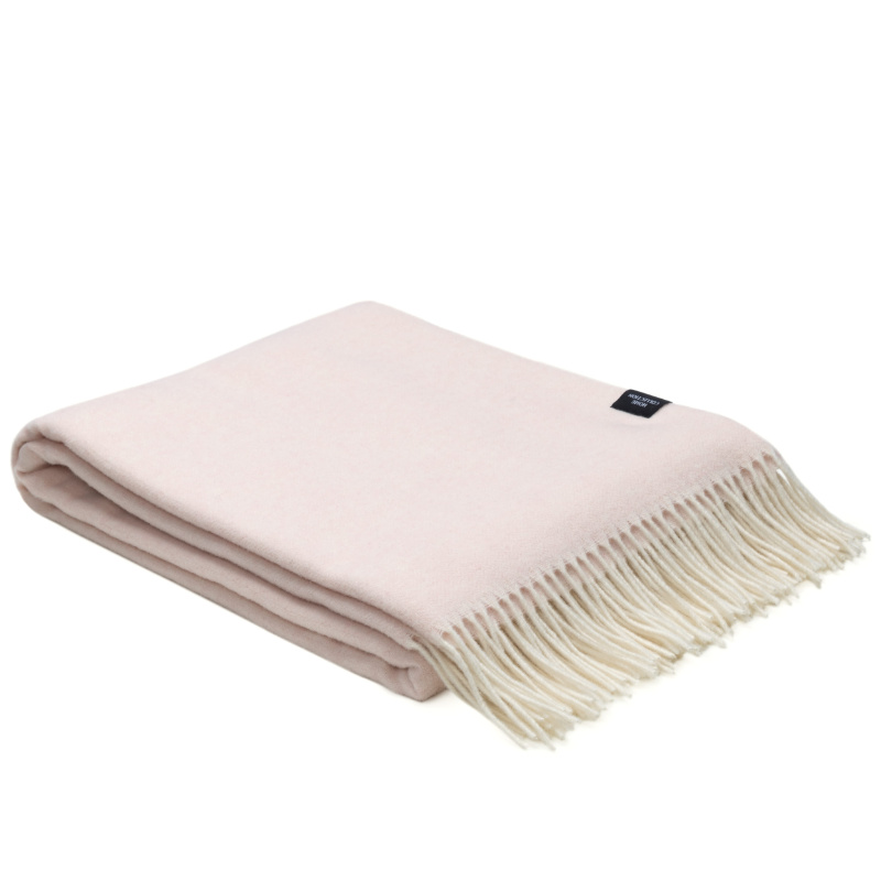 WOOOL Plaids aug23 WOOOL Plaid - CASHMERE Classic (Roze) - Afbeelding 1