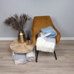 WOOOL Plaid - CASHMERE Stripe (Grijs) - Afbeelding 5