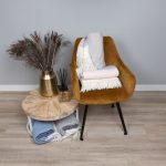 WOOOL Plaid - CASHMERE Stripe (Grijs) - Afbeelding 4