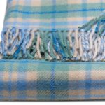 WOOOL Plaid - COTTAGE CHECK (Blue) - Afbeelding 3