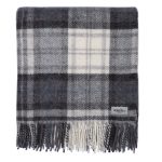 WOOOL Plaid - COTTAGE CHECK (Grey) - Afbeelding 2