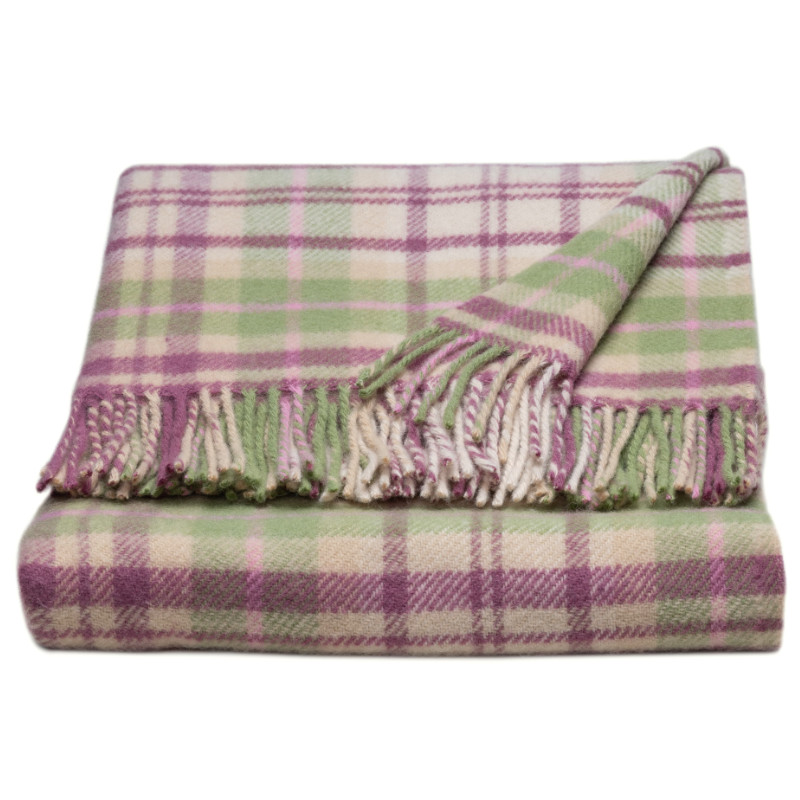 Woool2026 WOOOL Plaid - COTTAGE CHECK (Pink) - Afbeelding 1