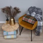 WOOOL Plaid - COTTAGE CHECK (Blue) - Afbeelding 5