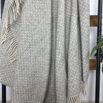 WOOOL Plaid - NORD (Lichtgrijs) - Afbeelding 5
