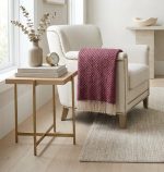 WOOOL Plaid - NORD (Rood) - Afbeelding 2