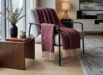 WOOOL Plaid - NORD (Rood) - Afbeelding 3