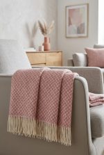 WOOOL Plaid - NORD (Roze) - Afbeelding 3