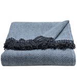 WOOOL Plaid - STELLA (Powder Blue)