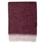 WOOOL Plaid - ZELANDIA (Rood) - Afbeelding 2