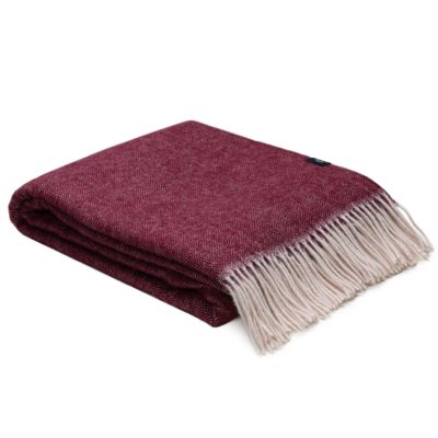WOOOL Plaid - ZELANDIA (Rood)