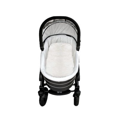 Lamsvacht kinderwagen Medicinaal (Wit)