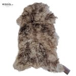 WOOOL Schapenvacht - Classic Wit Bruin Moeflon (Webshop)