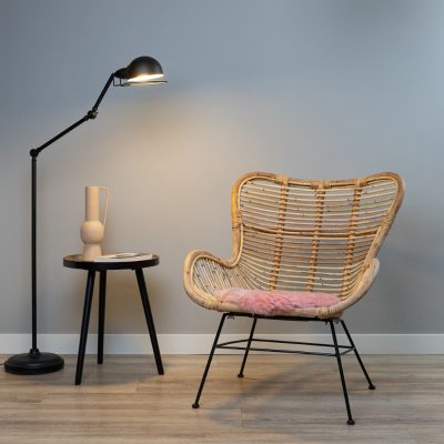 WOOOL Schapenvacht Chairpad - Australisch Roze (Main)