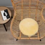 WOOOL Schapenvacht Chairpad - Medicinaal (Flat Lay)