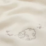 Merino Babydeken Ecru COSY (Detail)