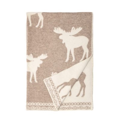WOOOL Deken - DEER (Beige)
