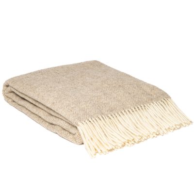 WOOOL Plaid - ZELANDIA (Beige)