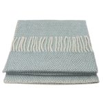 WOOOL Babydekentje - BEEHIVE (Ocean )