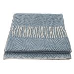 WOOOL Babydekentje - BEEHIVE (Petrol)