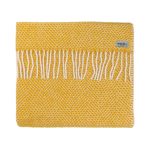 WOOOL Babydekentje - BEEHIVE (Yellow) - Afbeelding 2